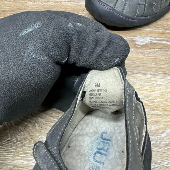 JBU by Jambu Cynthia Gray Vegan Casual Shoe Women's Size 9M - Picture 4 of 5